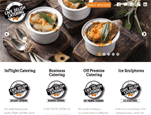 Tablet Screenshot of cafedelish.com